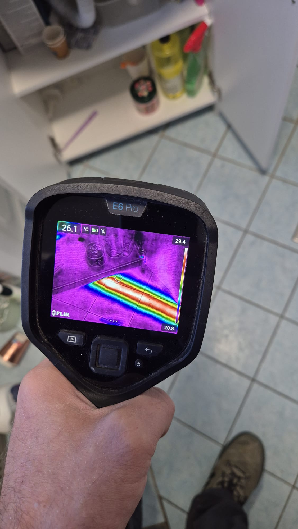 Detekcija curenja vode Zagreb – termovizija